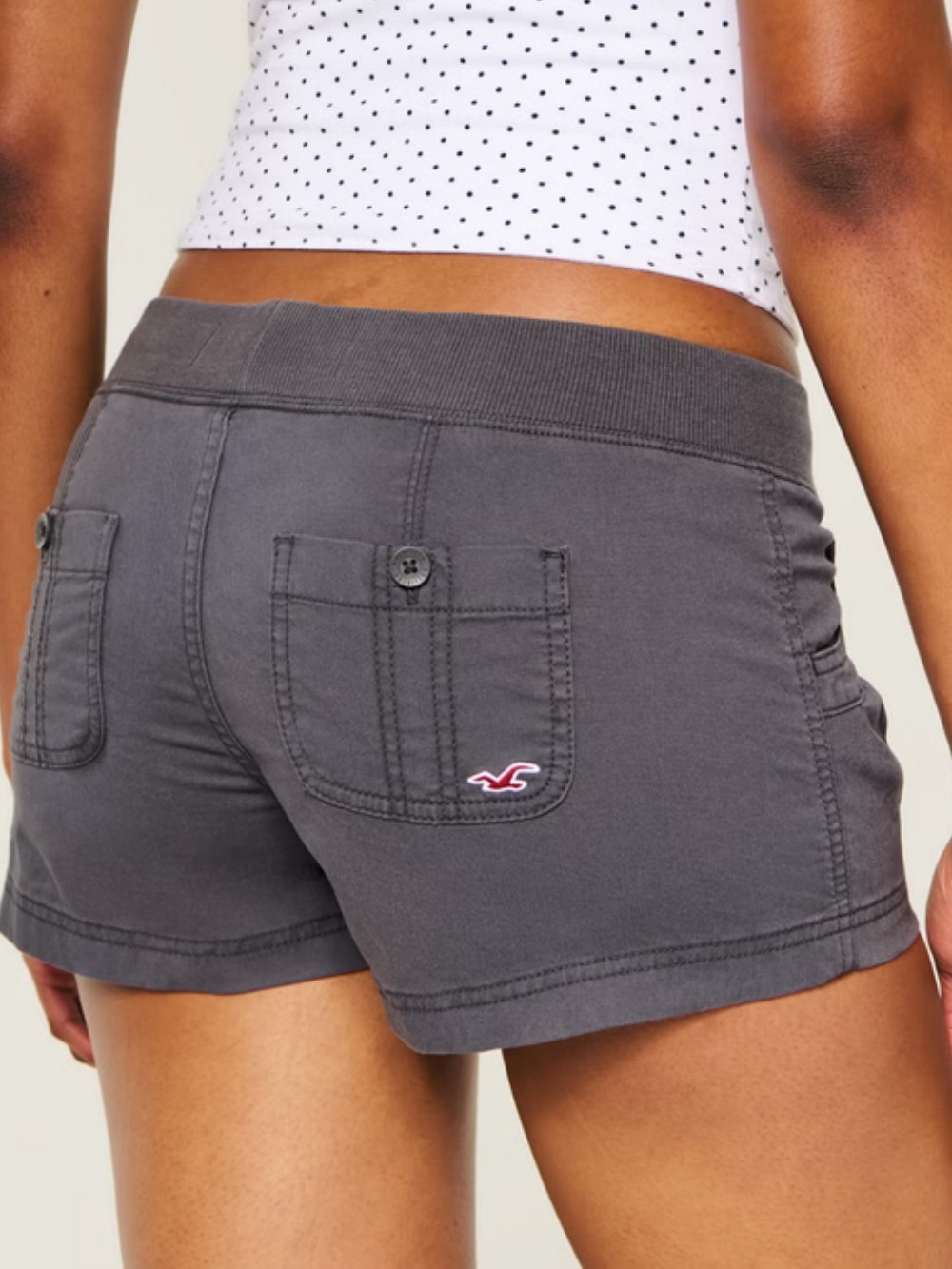 Hollister Low Rise Mini Shorts S